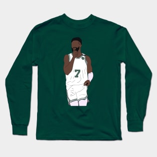 Jaylen Brown Says "Shhh" Long Sleeve T-Shirt